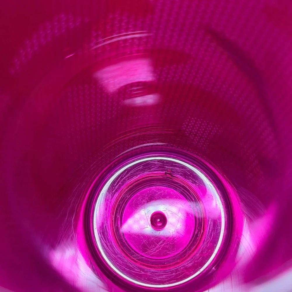 Starbucks Pink Floral Mesh Venti Cold Cup Tumbler 24oz Double‎ Wall Travel Mug